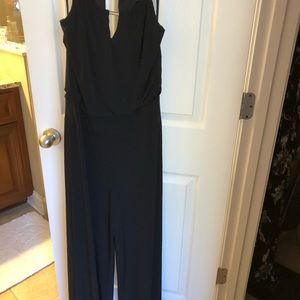 White House Black Market Black Jumpsuit sz sm